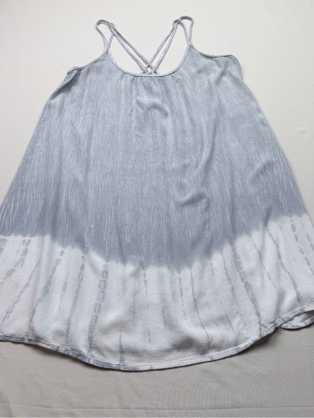 Gray & White Women’s Swim Coverup